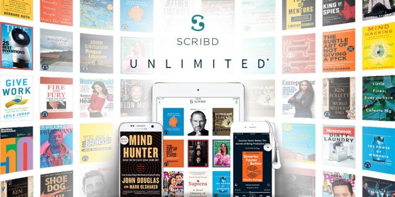 Scribd- Công cụ đọc sách, báo điện tử