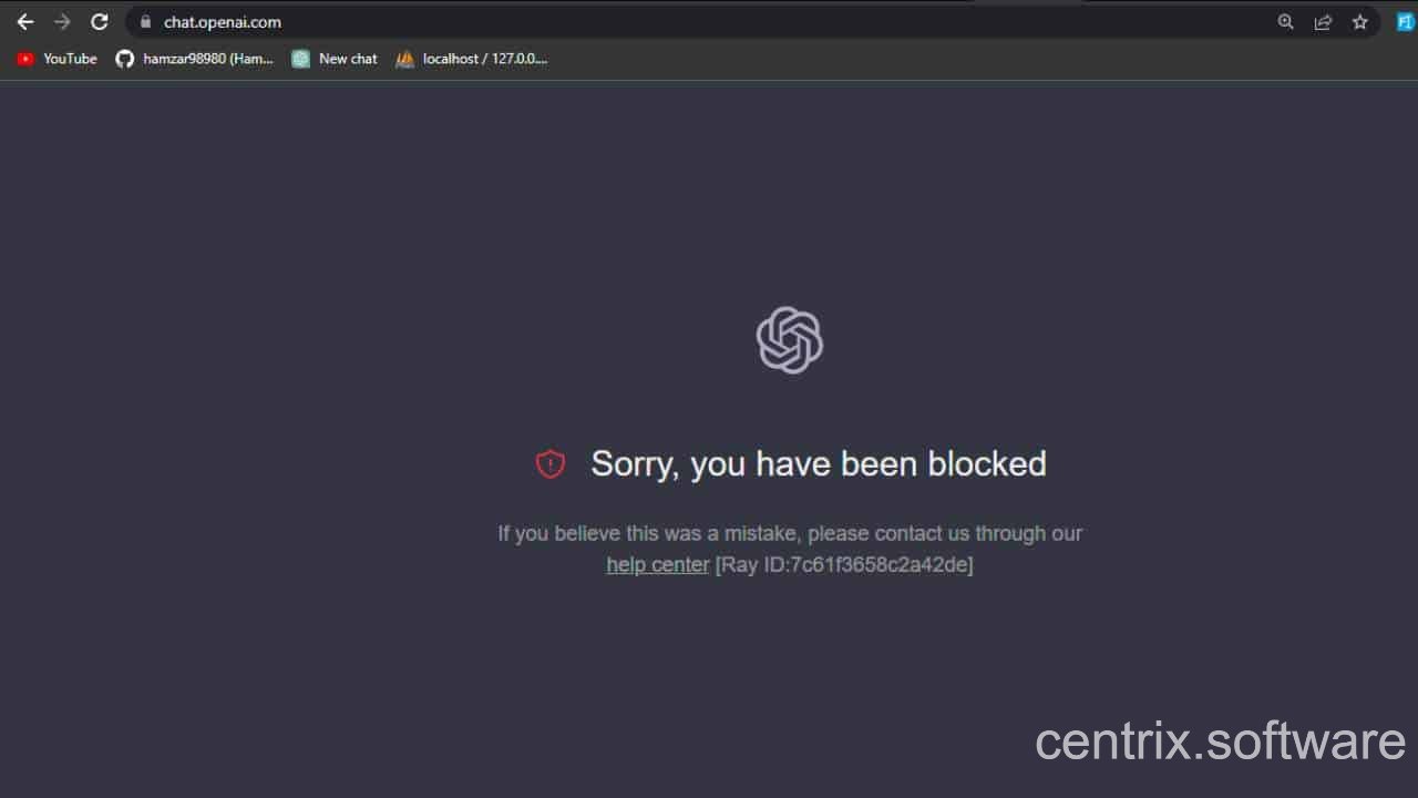 Bị chặn truy cập