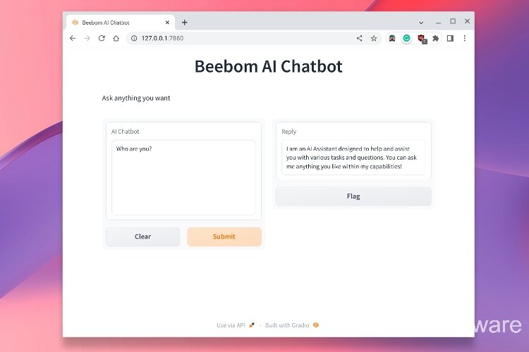 Chatbot UI Python