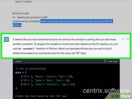 Ví dụ sử dụng ChatGPT để lập trình
