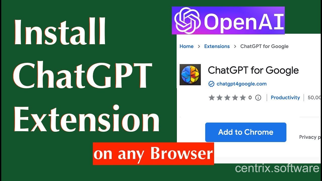 Cài đặt ChatGPT AI Extension