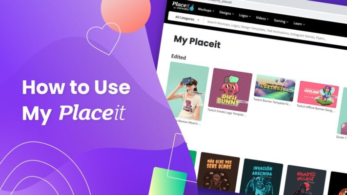 nhiều tính năng từ Placeit 