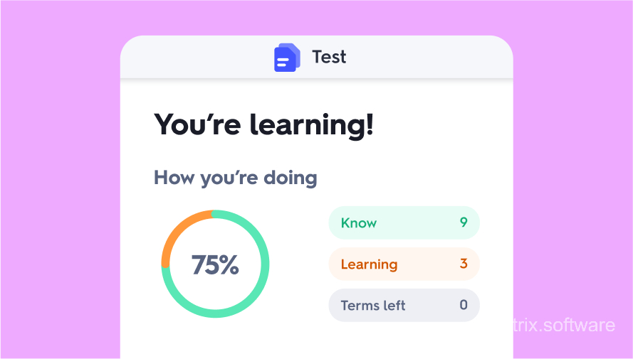 Quizlet learning modes