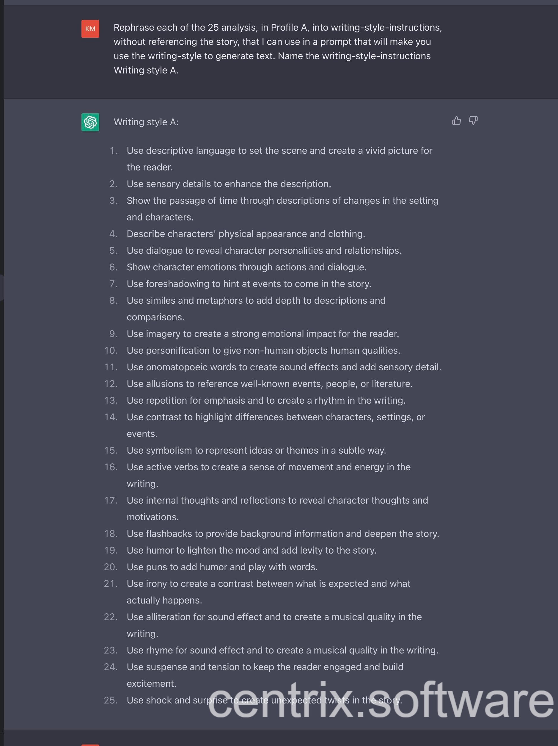 Phân tích phong cách viết