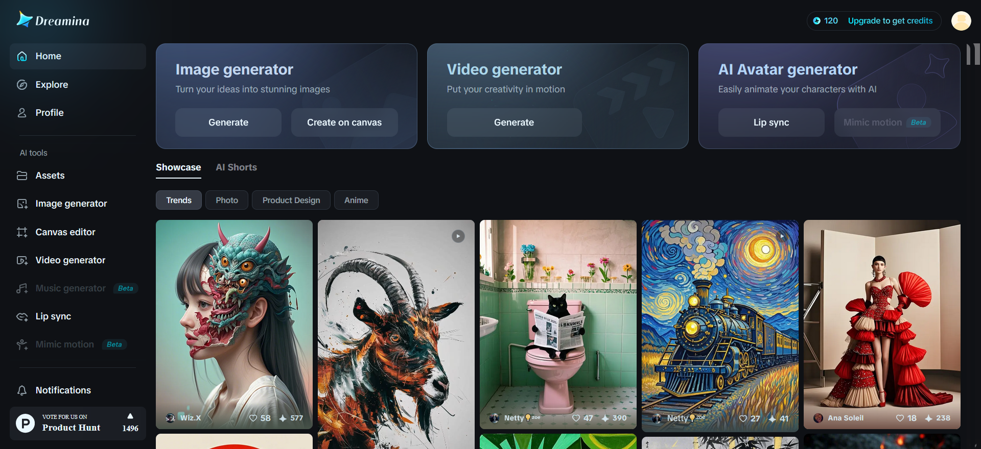 Tạo ảnh AI Dreamina