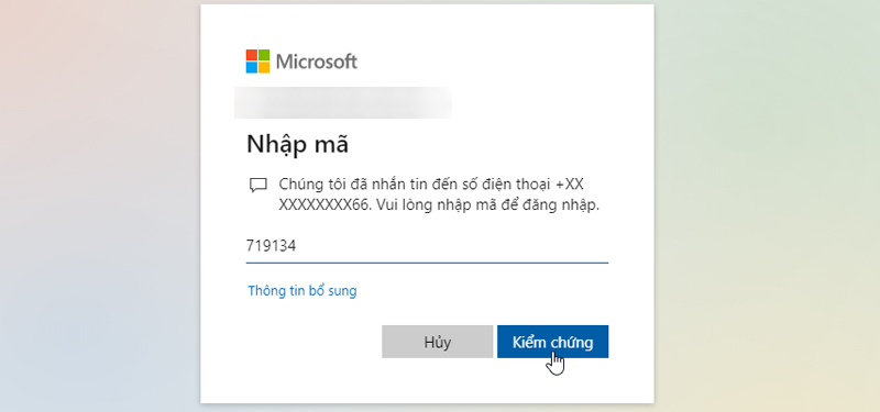 HƯỚNG DẪN QUẢN LÝ TÀI KHOẢN OFFICE 365