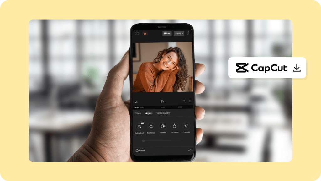 CapCut Pro UI