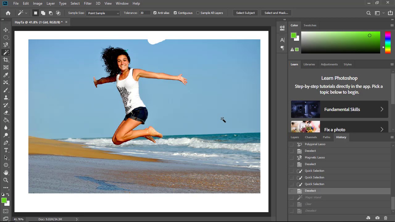 Hướng dẫn sử dụng Photoshop CC 2019 - Giao diện và các công cụ chỉnh sửa ảnh