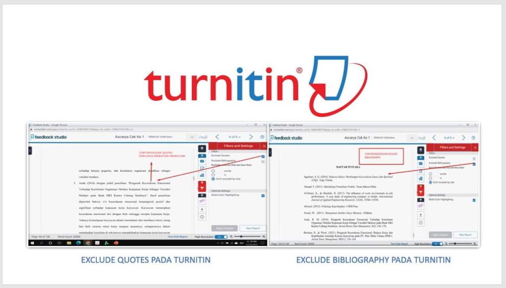 Giảm điểm Turnitin