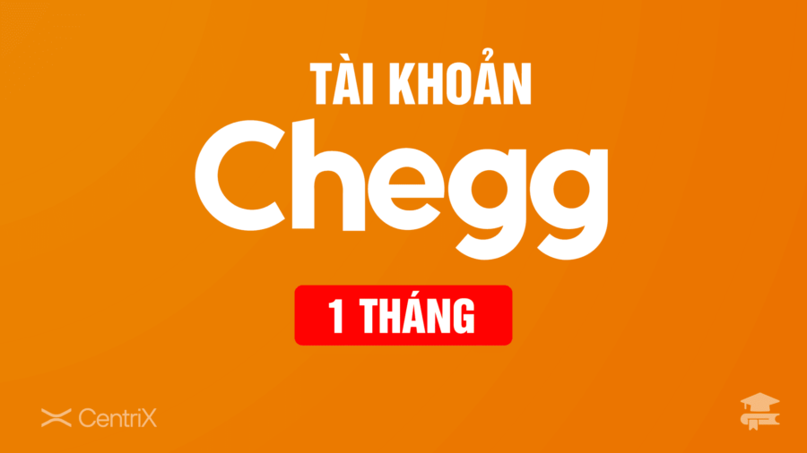 Tài khoản Chegg Study Pack 20$ Subscription - Hỗ Trợ Học Tập Toàn Diện