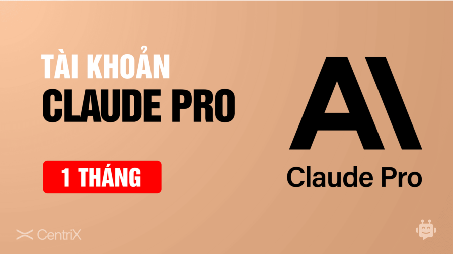 Tài khoản Claude Max 20x - Claude 4 Sonnet - Year
