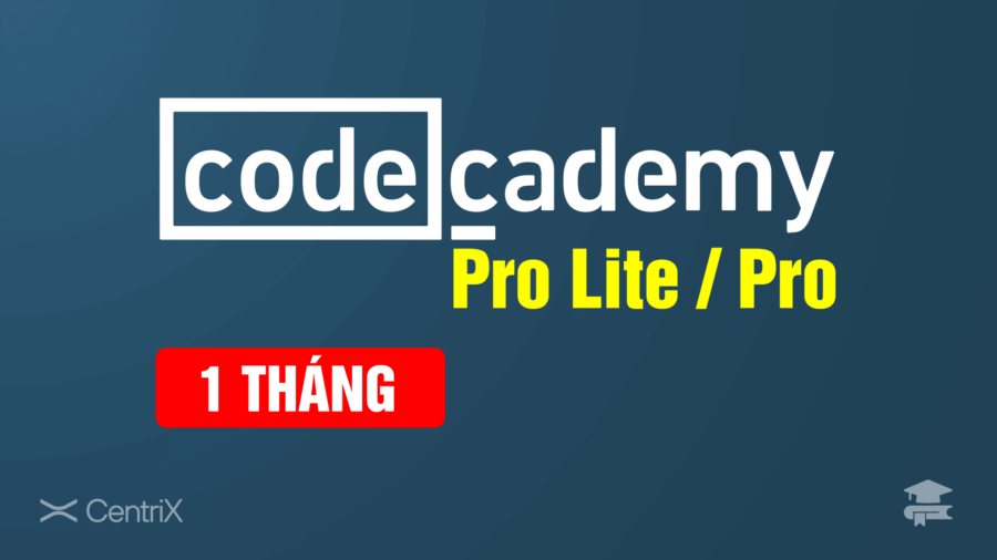 Học lập trình cùng Tài Khoản Codecademy Pro