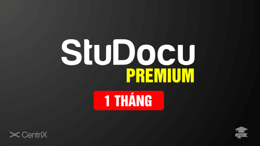 Tài khoản Studocu Premium 1 tháng