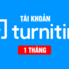 Tài khoản Turnitin - Dịch Vụ Kiểm Tra Đạo Văn - 1 tháng