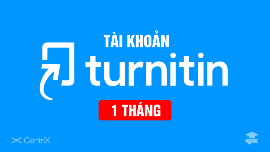 Tài khoản Turnitin - Dịch Vụ Kiểm Tra Đạo Văn - 1 tháng