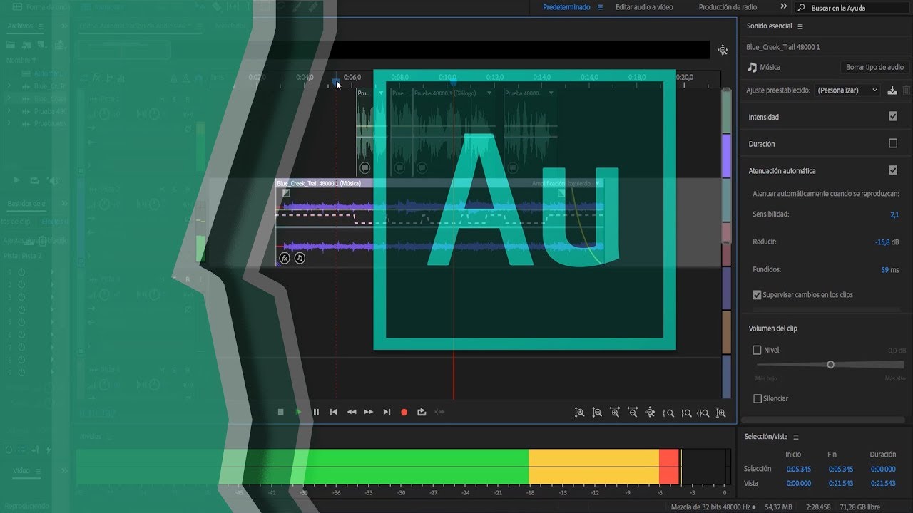 Automatización de Audio en Adobe Audition - YouTube