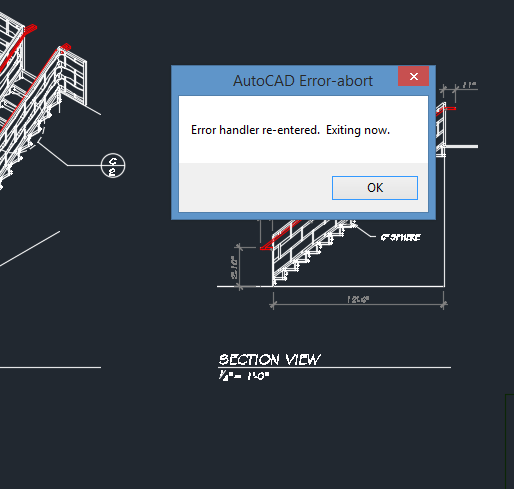 nguyen nhan autocad error
