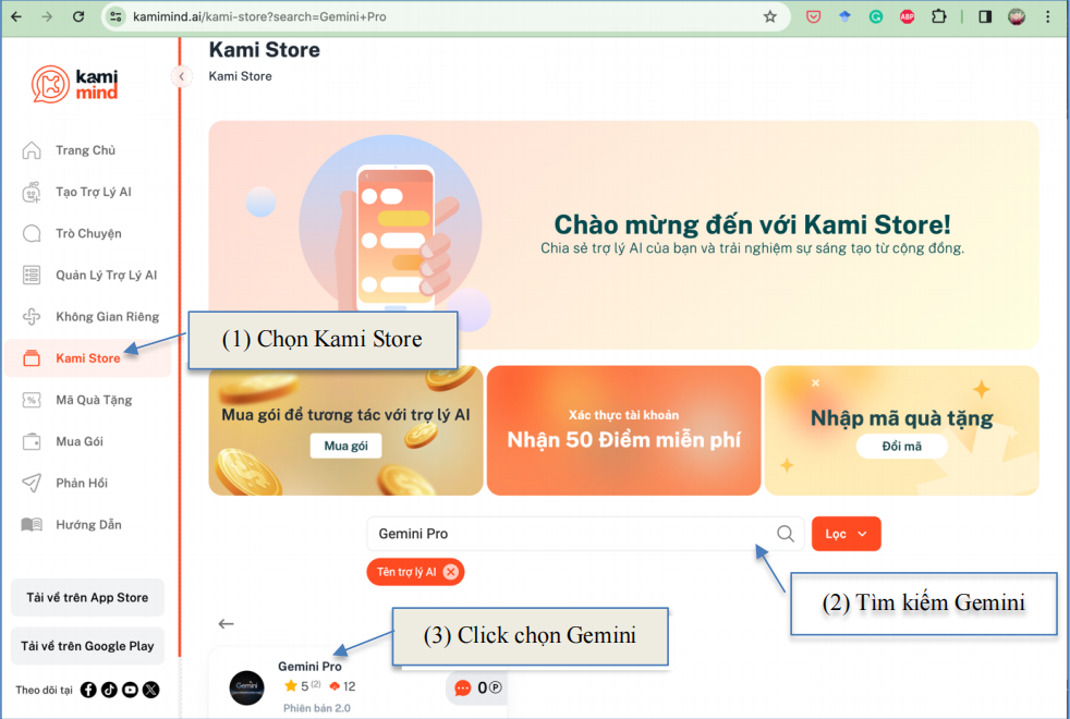 Cài đặt Gemini Pro trên trình duyệt