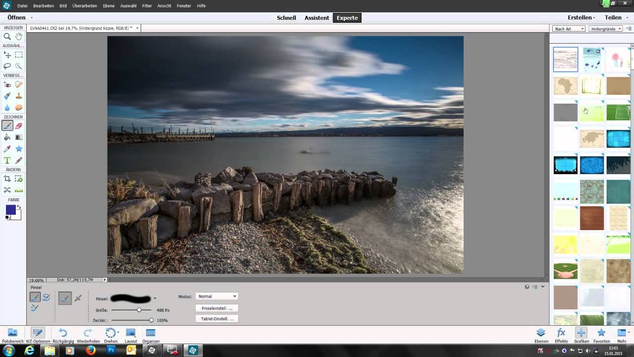 Adobe Photoshop Elements Tutorial - Teil 3 - YouTube