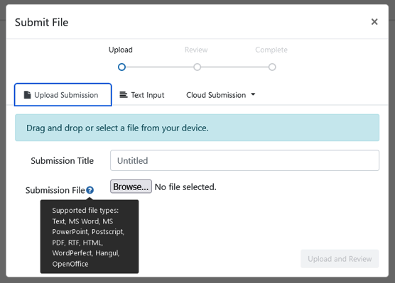 Xác nhận nộp bài Turnitin