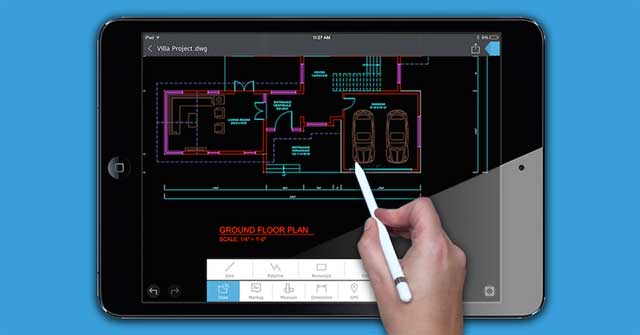 AutoCAD 3D trên điện thoại