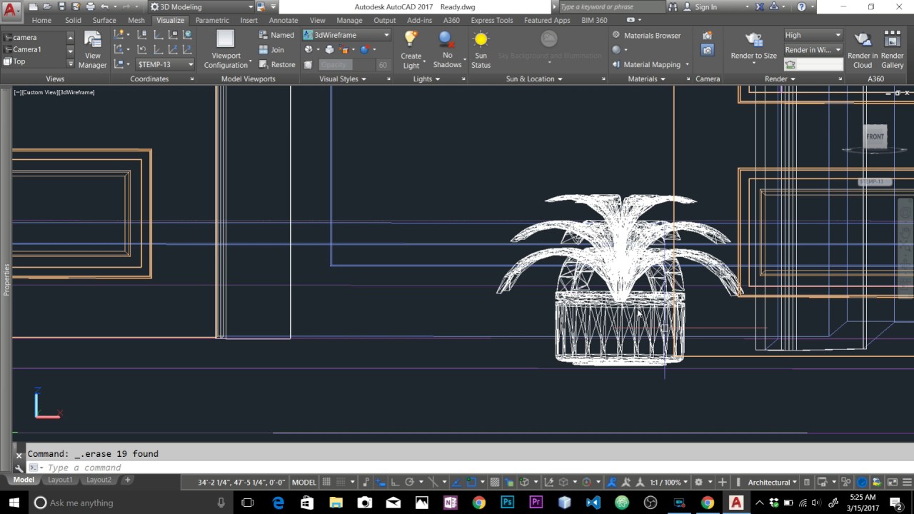 Giao diện AutoCAD