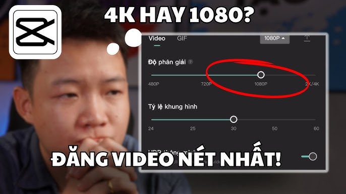 cách xuất video trong capcut không bị mờ