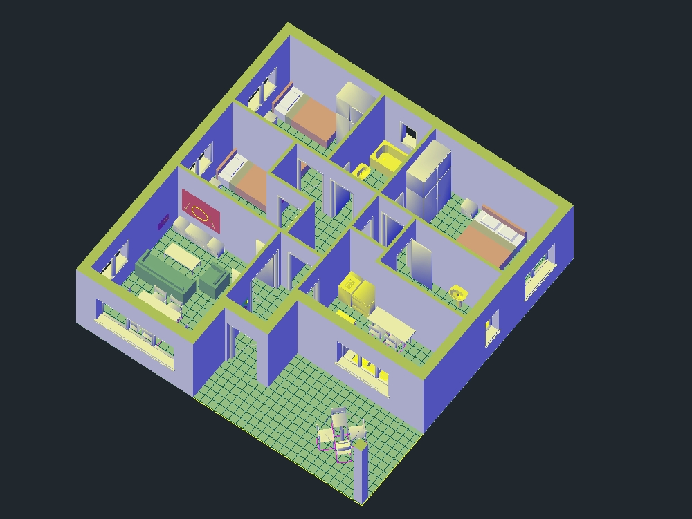 tính năng Autocad 3D