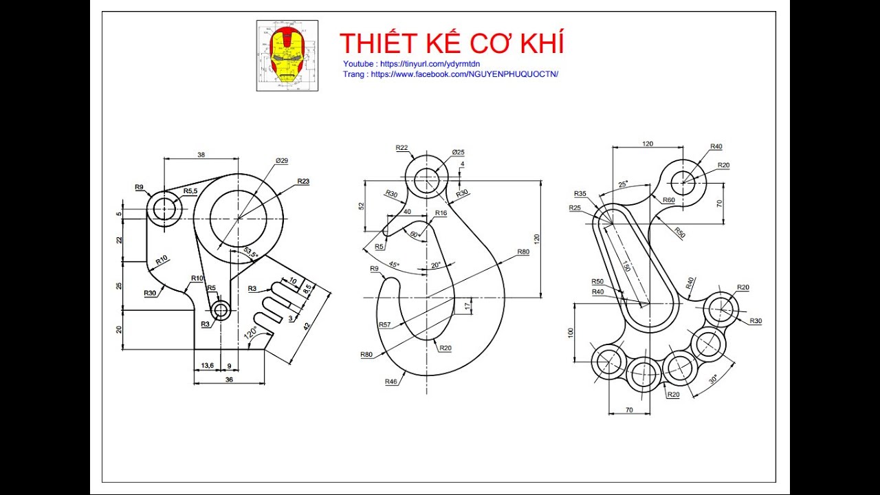 Mô hình 3D minh họa trong AutoCAD