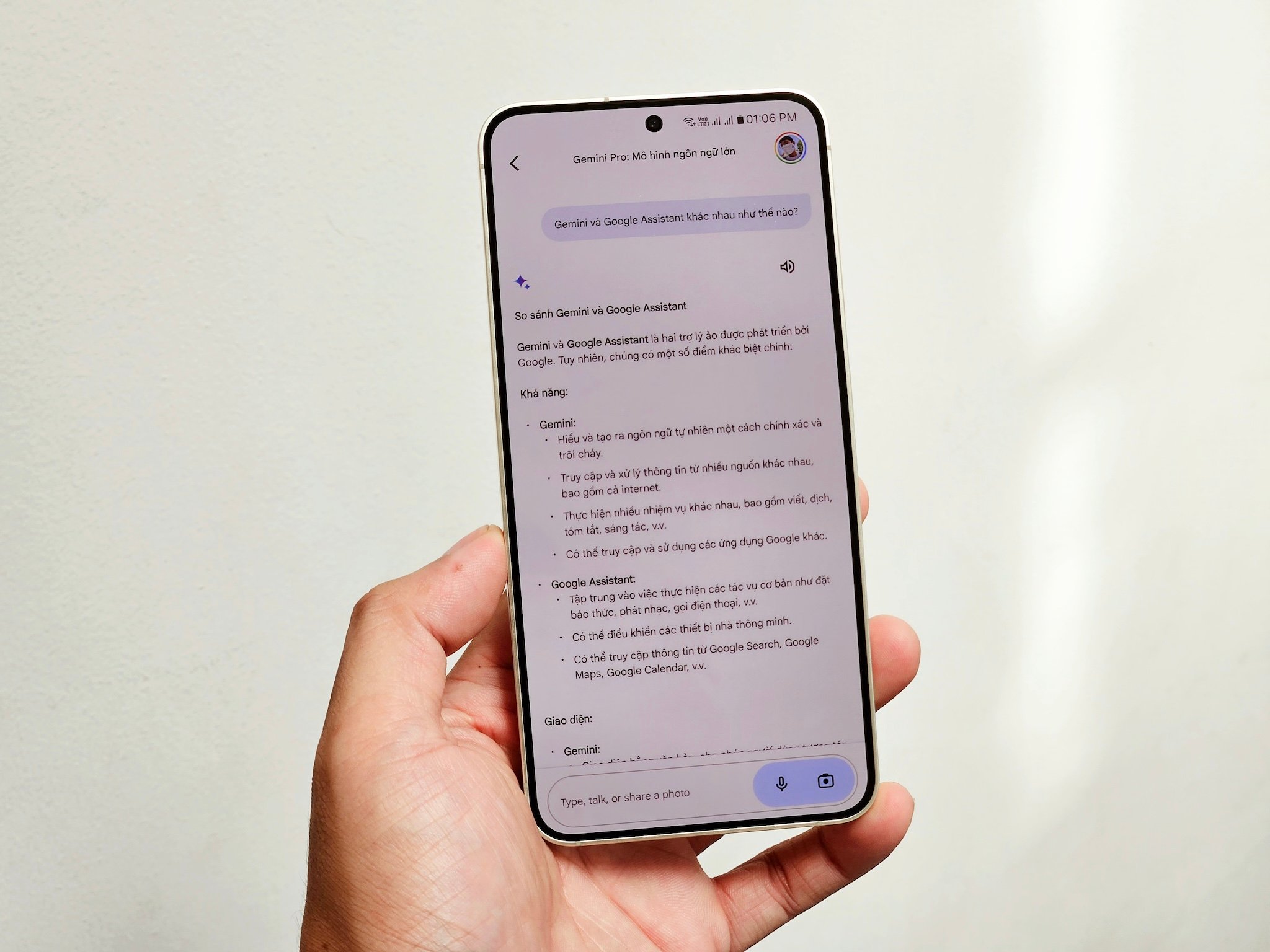So sánh Gemini với ChatGPT