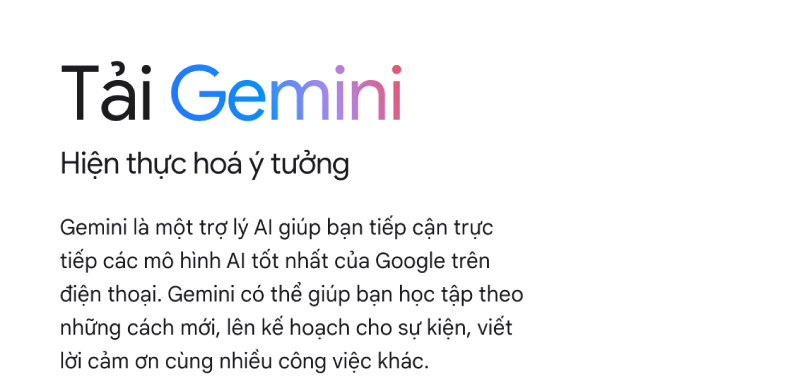 hướng dẫn nâng cấp Gemini 2.5
