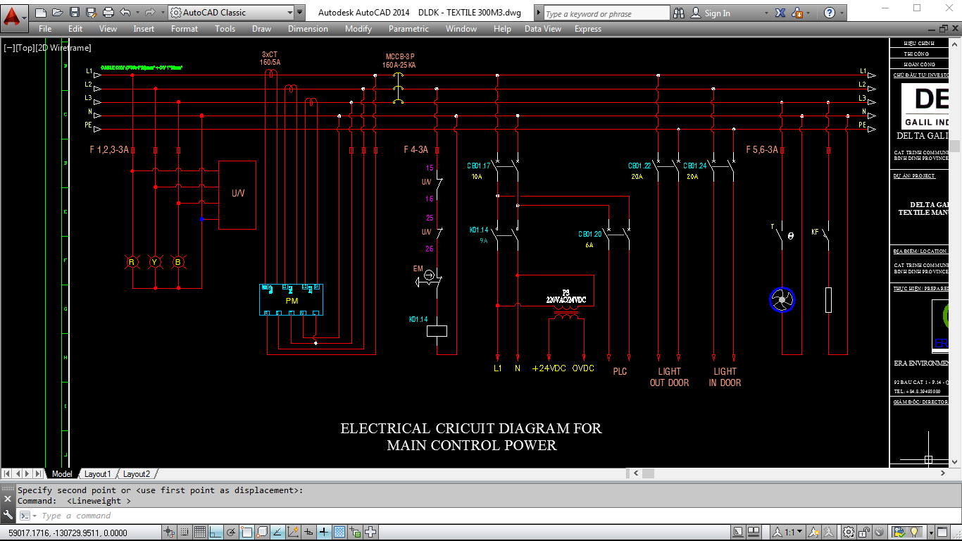 AutoCAD điện ứng dụng trong ngành tự động hóa