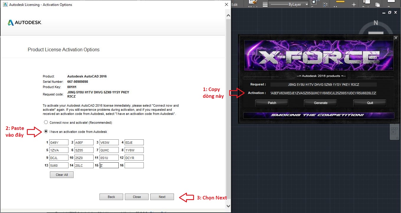 xforce keygen autocad 2016