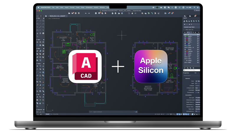 So sánh AutoCAD Mac vs Windows