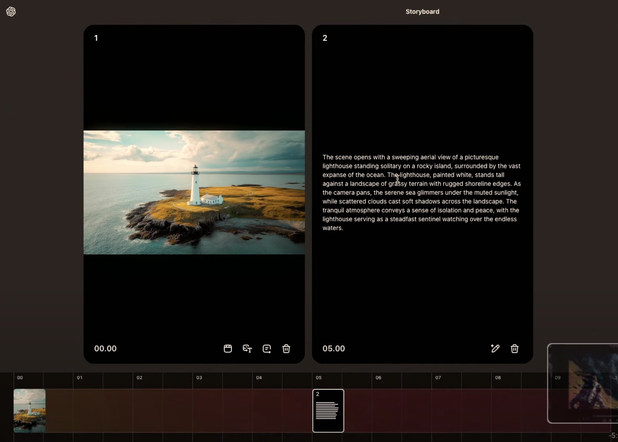 Nick Dobos on X: "Sora storyboard is prompt keyframes! THIS IS GONNA BE  SICK finally someone made a timeline editor for ai video  https://t.co/6l94Lt95nq" / X