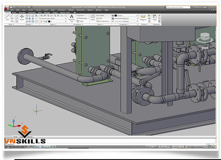 Sự khác biệt AutoCAD 2D và 3D