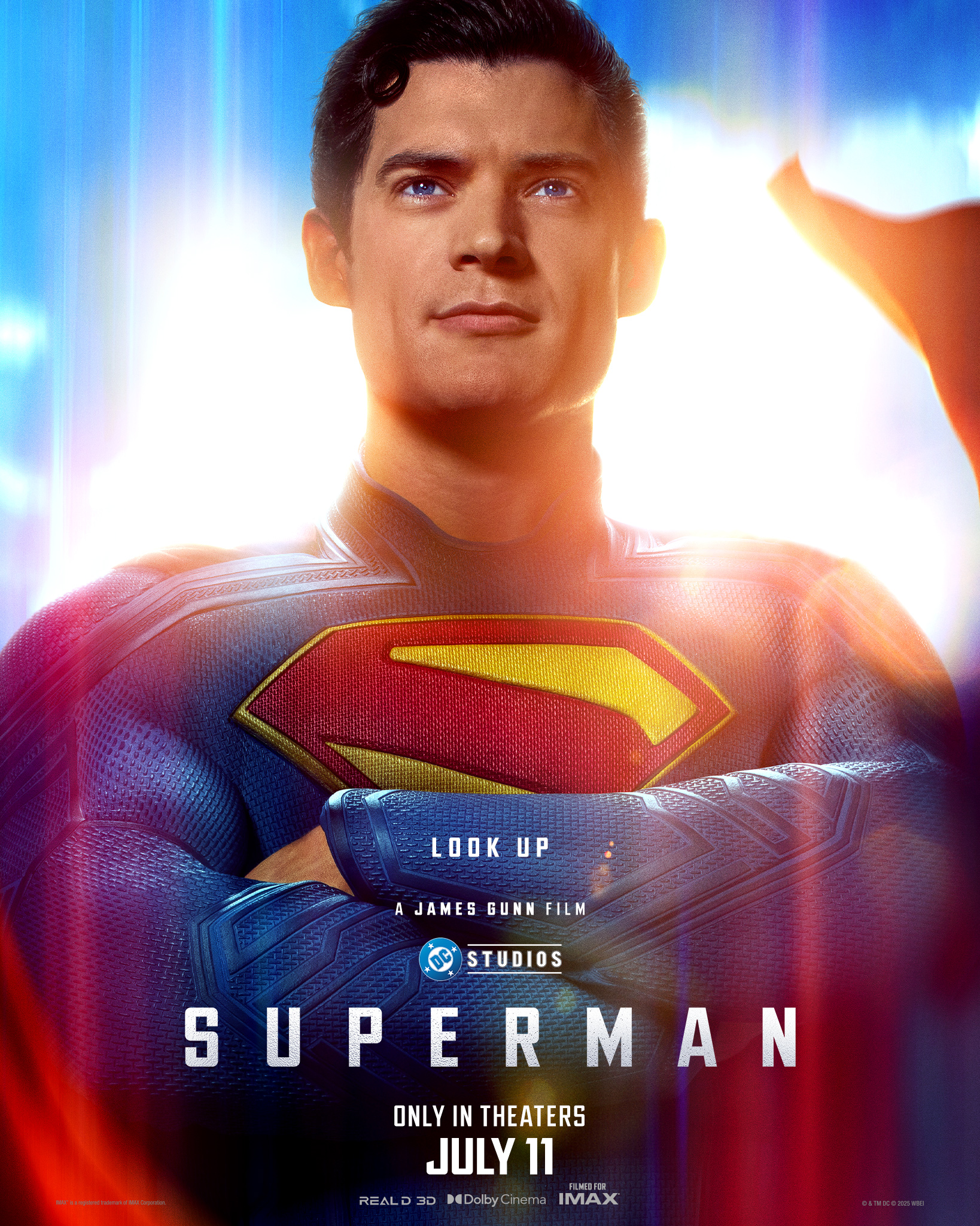 David Corenswet trong vai Superman 2025