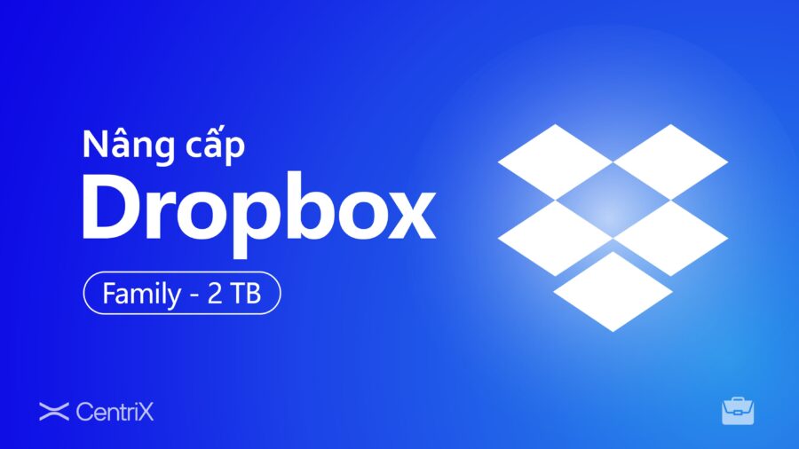 Nâng Cấp Dropbox Family 2TB (5 Thành Viên) – 1 Năm Giá Tốt