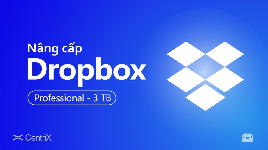 Nâng Cấp Dropbox Professional 3TB – 1 Năm Giá Rẻ