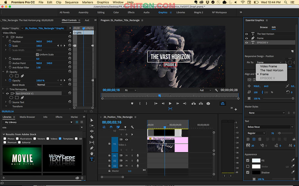 Adobe Premiere Pro CC 2018 v12.1.0 – Biên tập và chỉnh sửa video | Diễn đàn  chia sẻ file thiết kế đồ họa miễn phí
