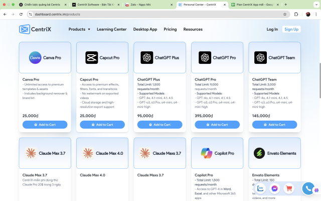 Centrix App