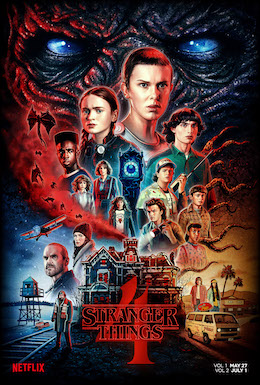 Poster Stranger Things mùa 4