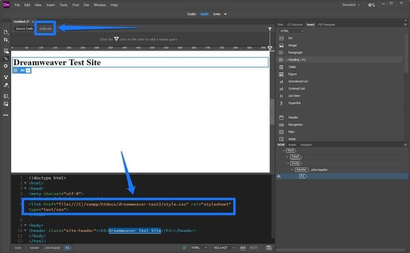 Hướng dẫn thiết kế web với DreamWeaver đơn giản