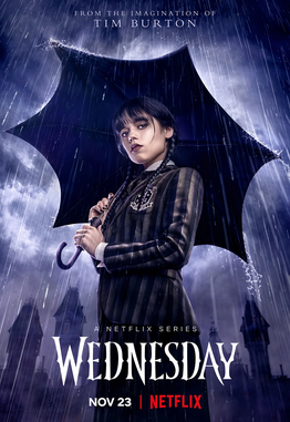 poster phim Wednesday Netflix