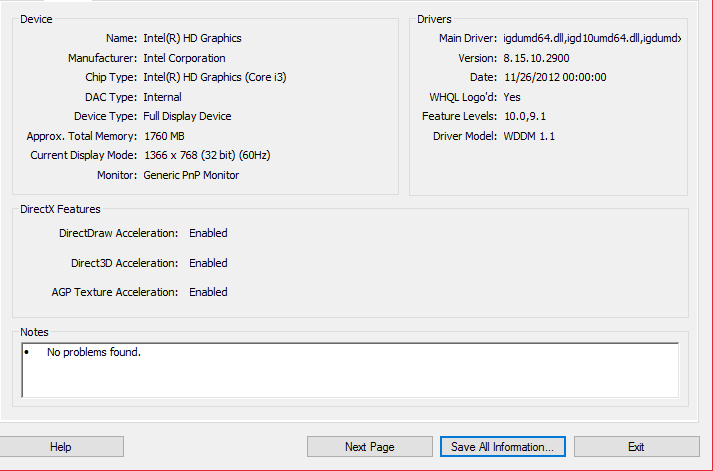Directx 11 for Windows 10 - Microsoft Community