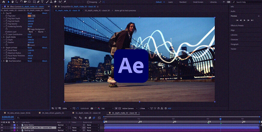 35h de Motion Design avec After Effects (Maitrise) - 35 HEURES - ABF STUDIO