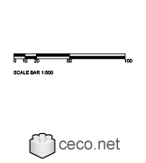 Chèn scale bar 1/500 vào bản vẽ AutoCAD