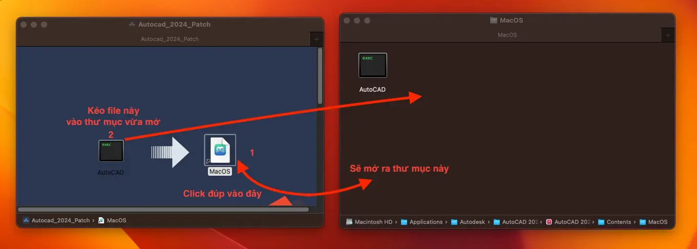 Cài đặt AutoCAD cho MacBook