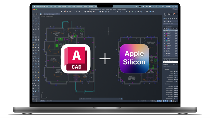 Cài đặt AutoCAD trên MacBook