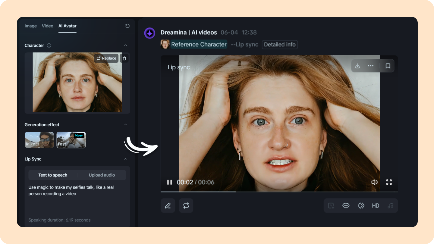AI Post-edit Dreamina